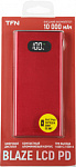 1870859 Мобильный аккумулятор TFN Blaze 10000mAh PD 5A красный (TFN-PB-268-RD)