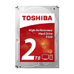 HDWD120UZSVA Жесткий диск TOSHIBA Desktop P300 3.5" HDD SATA-III 2Tb, 7200rpm, 64MB buffer, 1 year