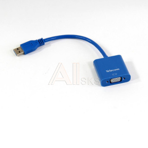 1196300 Кабель а/в TELECOM USB 3.0 to VGA-F TA710