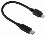 300102 Кабель Hama 00135713 USB Type-C (m)-micro USB (m) 0.75м черный