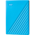 1000690131 Внешние HDD/ Portable HDD 2TB WD My Passport (Blue), USB 3.2 Gen1, 107x75x11mm, 120g /12 мес./