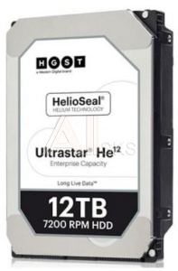 Жесткий диск HGST SAS 3.0 12Tb 0F29532 HUH721212AL5204 Ultrastar HE12 (7200rpm) 256Mb 3.5"