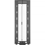 1000508041 Vertiv шкаф 48U 2265х800х1100мм, 77% перф. передняя дверь с замком, 77% перф. распашная задняя дверь с замком, 4x19" серверных направляющих, боковые