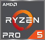 1000628042 Процессор APU AM4 AMD Ryzen 5 PRO 2400GE (Raven Ridge, 4C/8T, 3.2/3.8GHz, 4MB, 35W, Radeon Vega 11) OEM