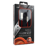 1648734 Cablexpert Кабель USB 2.0 CC-P-mUSB02R-1.8M AM/microB, серия Platinum, длина 1.8м, красный, блистер