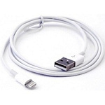 1418788 Gembird Кабель USB AM/Apple, для iPhone5/6 Lightning, 1м, белый (CC-USB-AP2MWP)