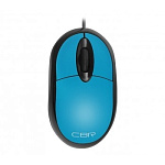 1497050 CBR CM 102 Blue USB {Мышь, оптика, 1200dpi, офисн., провод 1,3м}