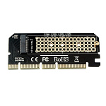 1862130 ORIENT C299E, Переходник PCI-E 16x->M.2 M-key NVMe SSD, тип 2230/2242/2260/2280
 (30899)