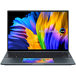 1000642088 Ноутбук/ ASUS UX5400EG-KN193T Touch +Sleeve+cable 14"(2880x1800 OLED 16:10)/Touch/Intel Core i5 1135G7(2.4Ghz)/8192Mb/512SSD+32 OptaneGb/noDVD