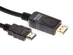 1325651 Кабель а/в VCOM 1.8m м DisplayPort M-> HDMI M CG608-1.8M