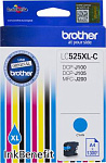 919358 Картридж струйный Brother LC525XLC голубой (1300стр.) для Brother DCP-J100/J105/J200