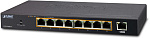1000467382 Коммутатор Planet 8-Port 10/100/1000 Gigabit 802.3at POE Ethernet Switch plus 1-Port Gigabit Ethernet Switch (100W POE Budget with External Power