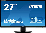 1033204 Монитор Iiyama 27" ProLite E2783QSU-B1 черный TN+film LED 1ms 16:9 DVI HDMI M/M матовая 350cd 170гр/160гр 2560x1440 DisplayPort USB 4.5кг