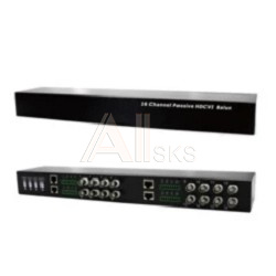 1830347 DAHUA DH-PFM809-4MP 16-канальный пассивный приемопередатчик HDCVI по витой паре, 200м для 4Мп/250м для 1080p/400м для 720p