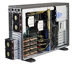 SYS-7048GR-TR Workstation SUPERMICRO SuperWorkstation GPU 4U 7048GR-TR no CPU(2) E5-2600v3/v4 no memory(16)/ on board RAID 0/1/5/10/ no HDD(8)LFF/ 1 HDD Fixed/ 2xGE/ 7x PCI-E/