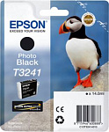 494571 Картридж струйный Epson T3241 C13T32414010 фото черный (980стр.) (14мл) для Epson SureColor SC-P400