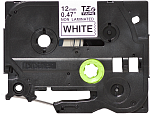 TZEN231 Brother TZeN231: кассета с лентой для печати наклеек черным на белом фоне, ширина:12 мм.