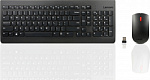1869818 Клавиатура + мышь Lenovo Combo 4X30M39487 клав:черный мышь:черный USB беспроводная