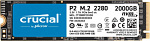 1456831 Накопитель SSD Crucial PCI-E 3.0 x4 2Tb CT2000P2SSD8 P2 M.2 2280