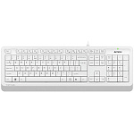 1842649 Клавиатура + мышь A4Tech Fstyler F1010 клав:белый/серый мышь:белый/серый USB Multimedia [1147556]