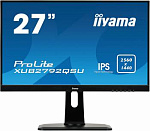 418172 Монитор Iiyama 27" XUB2792QSU-B1 черный IPS LED 16:9 DVI HDMI M/M матовая HAS Piv 350cd 178гр/178гр 2560x1440 75Hz DP WQ USB 5кг