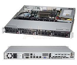 1142626 Серверная платформа SUPERMICRO 1U SATA BLACK SYS-5018D-MTF