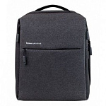 1064884 Рюкзак для ноутбука 15" Xiaomi Mi City Backpack темно-серый полиэстер/нейлон (ZJB4067GL)