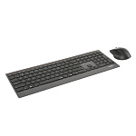1976353 Клавиатура + мышь Rapoo 9500M клав:черный мышь:черный USB беспроводная Bluetooth/Радио slim [18892]