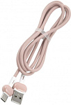 1433036 Кабель Redline Candy УТ000021996 USB (m)-USB Type-C (m) 1м розовый