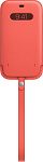 1000601185 Чехол-конверт MagSafe для iPhone 12 Pro Max iPhone 12 Pro Max Leather Sleeve with MagSafe - Pink Citrus