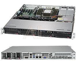 1223790 Серверная платформа SUPERMICRO 1U SATA SYS-5019P-MTR