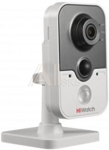 1420861 Видеокамера IP Hikvision HiWatch DS-I214W 4-4мм цветная корп.:белый