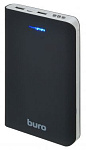 1068043 Мобильный аккумулятор Buro RA-30000 Li-Ion 30000mAh 3A черный/серый 2xUSB