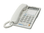 26034 Телефон проводной Panasonic KX-TS2368RUW белый