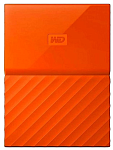 Жесткий диск WD Western Digital My Passport HDD EXT 2Tb, USB 3.0, 2.5" Orange (WDBLHR0020BOR-EEUE)