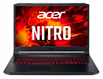 1417967 Ноутбук Acer Nitro 5 AN517-52-57D8 Core i5 10300H/8Gb/SSD256Gb/NVIDIA GeForce GTX 1650 Ti 4Gb/17.3"/IPS/FHD (1920x1080)/Windows 10/black/WiFi/BT/Cam/3