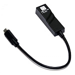 1632137 5bites Кабель-адаптер UA3C-45-07BK USB3.1 сетевая карта / RJ45 1G / BLACK