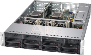 1000507949 Серверная платформа SUPERMICRO SERVER SYS-6029P-WTR (X11DDW-L, CSE-825TS-R1K03WBP) (LGA 3647, 12xDDR4 Up to 1.5TB ECC 3DS LRDIMM, 8x3.5" SAS/SATA