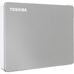 1000690165 Внешние HDD и SSD/ Portable HDD 2TB Toshiba Canvio Flex (Silver), UCB-C/USB 3.2 Gen1, 111x80x14mm, 149g /12 мес./