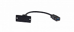 134137 Модуль-переходник Kramer Electronics [WU-CA(B)] USB розетка C-розетка A; цвет черный