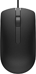 570-AAJD Dell Mouse MS116 Wired; USB; optical; 1000 dpi; 3 butt; Black