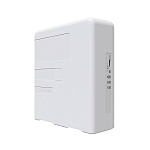 PL7510Gi MikroTik PWR-LINE PRO (supports Data over Powerlines), one Gigabit Ethernet port with PoE-out, removable power cord