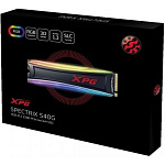 1813450 A-DATA M.2 2280 2TB XPG SPECTRIX S40G RGB AS40G-2TT-C PCIe Gen3x4 with NVMe,3D TLC, Customizable RGB lighting, Heatsink AS40G-2TT-C