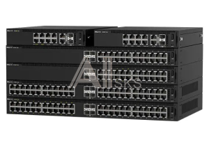 Коммутатор DELL EMC Switch N1108EP-ON, L2, 8 ports RJ45 1GbE, 4 ports PoE/PoE+, 2 ports SFP 1GbE 3YPSNBD (210-ARUK)