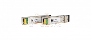 134608 Пара приемопередающих оптических модулей SFP+ Kramer Electronics [OSP-SM10S] для приборов 691/692, 675 и 676 с разъемами LC; кабель 2LC, многомодовый
