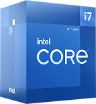 1000657671 Боксовый процессор APU LGA1700 Intel Core i7-12700 (Alder Lake, (8P+4E)C/(16P+4E)T, 2.1/4.8GHz, 25MB, 65/180W, UHD Graphics 770) BOX, Cooler