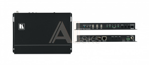 134175 Бесподрывный кодер/декодер Kramer Electronics KDS-8F передатчик/приемник в/из сети Ethernet видео, Аудио, RS-232, ИК по оптоволокну; поддержка 4K60 Гц