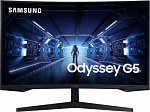 1789262 Монитор Samsung 27" Odyssey G5 LC27G55TQWRXEN черный VA LED 1ms 16:9 HDMI матовая 250cd 178гр/178гр 2560x1440 144Hz FreeSync Premium DP 2K 4.5кг