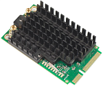 R11e-2HPnD MikroTik 802.11b/g/n High Power miniPCI-e card with MMCX connectors