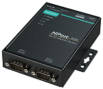 NPort 5210A Ethernet сервер последовательных интерфейсов (усовершенствованный), 2xRS-232, с адаптером питания